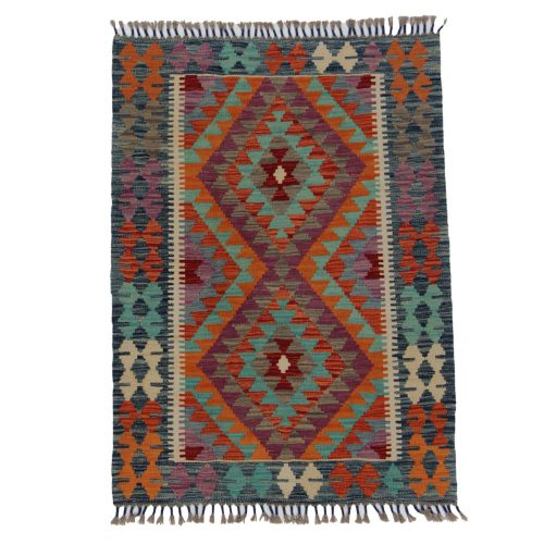 Afgán Kilim szőnyeg 125x91 kézi szövésű etnikai kilim