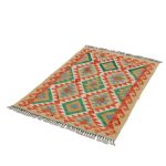 Chobi Kilim szőnyeg 120x80 kézi szövésű afgán gyapjú kilim