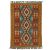 Chobi Kilim szőnyeg 118x88 kézi szövésű afgán gyapjú kilim