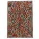 Kilim szőnyeg 253x179 kézi szövésű afgán gyapjú kilim