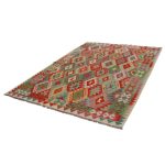 Kilim szőnyeg 253x179 kézi szövésű afgán gyapjú kilim