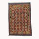 Kilim szőnyeg Chobi 204x293 kézi szövésű afgán gyapjú kilim