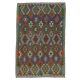 Afgán szőttes Chobi 174x258 kézi szövésű gyapjú kilim