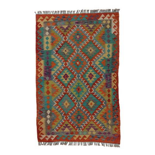 Kilim szőnyeg Chobi 121x187 afgán kézi síkszövött szőttes