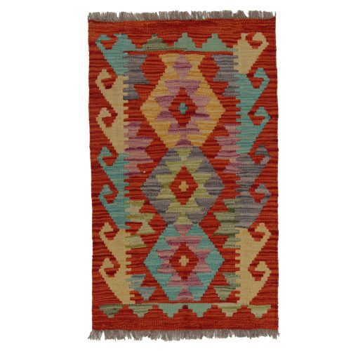 Kilim szőnyeg Chobi 91x56 kézi szövésű afgán gyapjú kilim