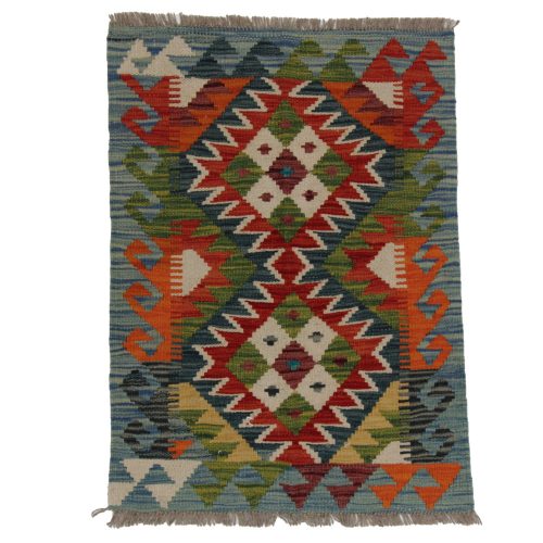 Kilim szőnyeg Chobi 84x61 kézi szövésű afgán gyapjú kilim