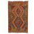 Etnikai Kilim szőnyeg 95x64 kézi szövésű afgán gyapjú kilim