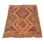 Etnikai Kilim szőnyeg 95x64 kézi szövésű afgán gyapjú kilim