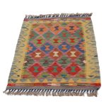 Kilim szőnyeg Chobi 94x64 kézi szövésű afgán gyapjú kilim