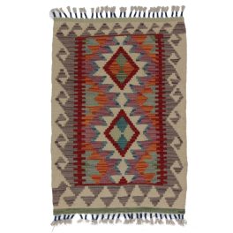  Kilim szőnyeg Chobi 84x60 kézi szövésű afgán gyapjú kilim