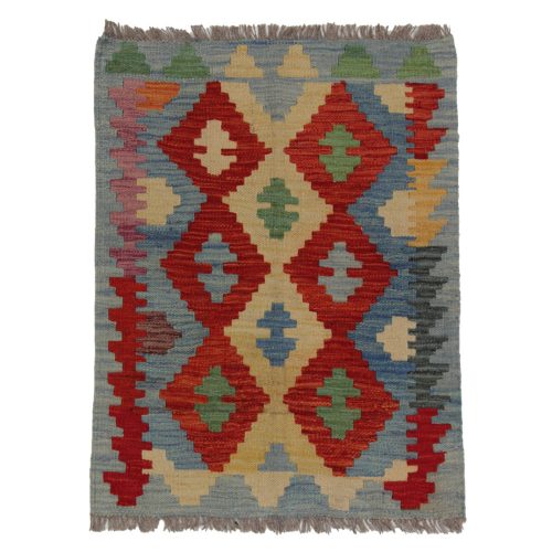 Kilim szőnyeg Chobi 81x63 kézi szövésű afgán gyapjú kilim