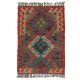 Etnikai Kilim szőnyeg 94x66 kézi szövésű afgán gyapjú kilim