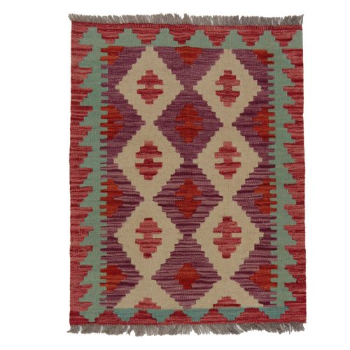 Kilim szőnyeg Chobi 86x67 kézi szövésű afgán gyapjú kilim