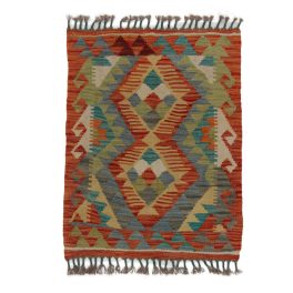   Kilim szőnyeg Chobi 80x62 kézi szövésű afgán gyapjú kilim