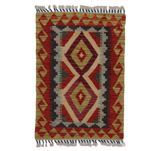 Kilim szőnyeg Chobi 87x60 kézi szövésű afgán gyapjú kilim