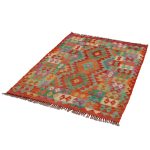 Kilim szőnyeg 149x105 kézi szövésű afgán gyapjú kilim