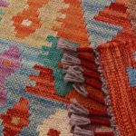 Kilim szőnyeg 149x105 kézi szövésű afgán gyapjú kilim