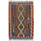 Chobi Kilim szőnyeg 126x88 kézi szövésű afgán gyapjú kilim