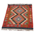 Kilim szőnyeg Chobi 63x89 kézi szövésű afgán gyapjú kilim