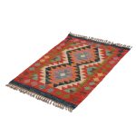 Kilim szőnyeg Chobi 63x89 kézi szövésű afgán gyapjú kilim