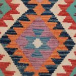 Kilim szőnyeg Chobi 63x89 kézi szövésű afgán gyapjú kilim