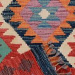 Kilim szőnyeg Chobi 63x89 kézi szövésű afgán gyapjú kilim