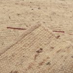 Vastag gyapjú szőnyeg 60x107 egyszínű nappali szőnyeg