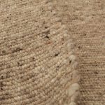 Gyapjú szőnyeg szürke 160x250 egyszínű nappali szőnyeg