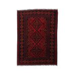 Keleti szőnyeg bordó Khal Mohammadi 100x140 kézi csomózású Afgán szőnyeg