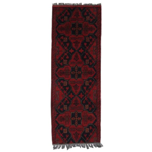 Futószőnyeg bordó Khal Mohammadi 50x143 kézi csomózású afgán szőnyeg