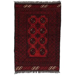   Keleti szőnyeg bordó Aqchai 74x112 kézi csomózású szőnyeg