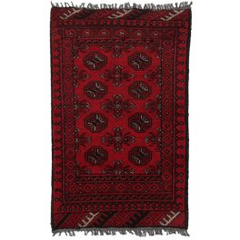   Keleti szőnyeg bordó Aqchai 72x118 kézi csomózású szőnyeg