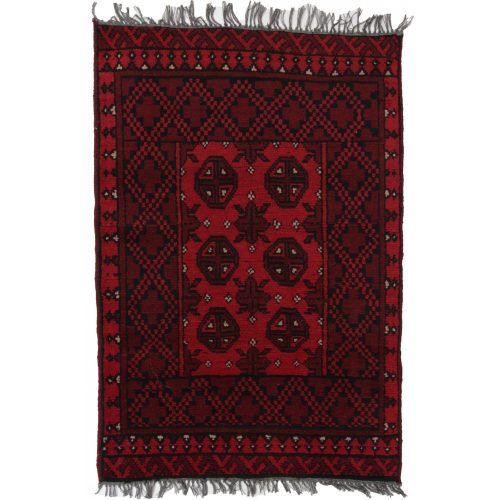 Aqchai szőnyeg bordó 73x110 Afgán kézi csomózású szőnyeg