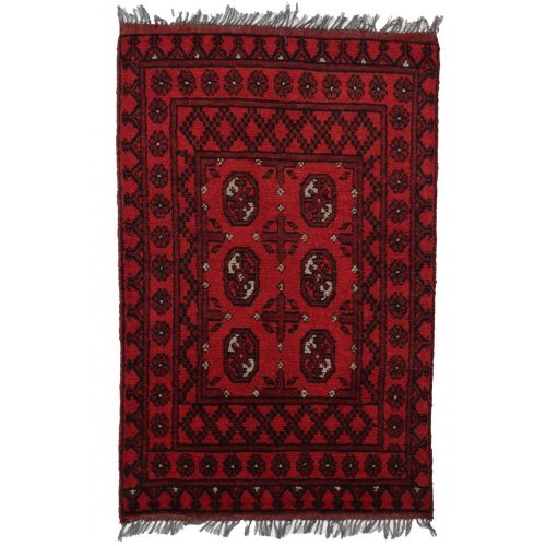 Aqchai szőnyeg bordó 75x116 Afgán kézi csomózású szőnyeg