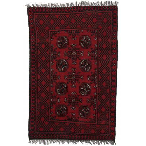 Aqchai szőnyeg bordó 73x116 Afgán kézi csomózású szőnyeg