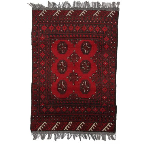 Aqchai szőnyeg bordó 75x109 Afgán kézi csomózású szőnyeg