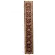 Ziegler perzsa szőnyeg barna-bézs 74x467 keleti kézi csomózású szőnyeg