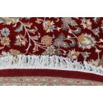 Kerek szőnyeg Iráni 247x249 kézi perzsa szőnyeg