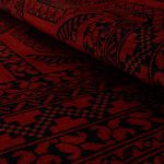 Futószőnyeg bordó Kargai Elephant Foot 99x887 kézi csomózású afgán futószőnyeg