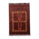 Afgán szőnyeg bordó Hasli 104x146 kézi csomózású nappali szőnyeg
