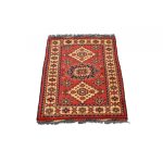 Afgán szőnyeg barna Kargai 61x96 kézi csomozású keleti szőnyeg