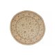Kerek szőnyeg Ziegler bézs-barna 248x255 kézi perzsa szőnyeg