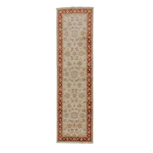 Ziegler szőnyeg bézs-piros 80x293 kézzel csomózott perzsa szőnyeg