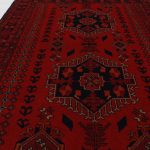 Afgán szőnyeg bordó Khal Mohammadi 125x192 kézi csomózású keleti szőnyeg