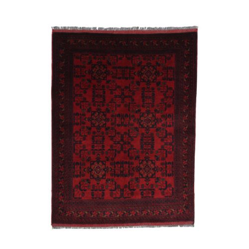Afgán gyapjú szőnyeg bordó Bokhara 109x147 kézi csomozású nappali szőnyeg