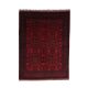Afgán szőnyeg bordó Bokhara 109x147 kézi csomozású gyapjú szőnyeg
