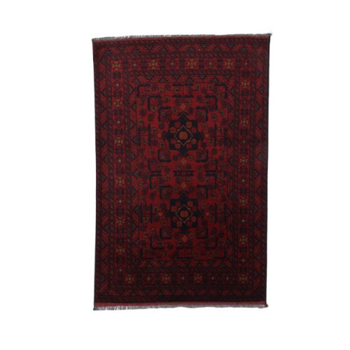 Keleti szőnyeg bordó Bokhara 94x145 kézi csomózású Afgán szőnyeg