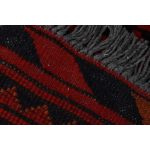 Keleti szőnyeg bordó Elephant Foot 101x142 kézi csomózású Afgán szőnyeg