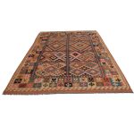 Kilim szőnyeg 209x317 kézi szövésű afgán gyapjú kilim