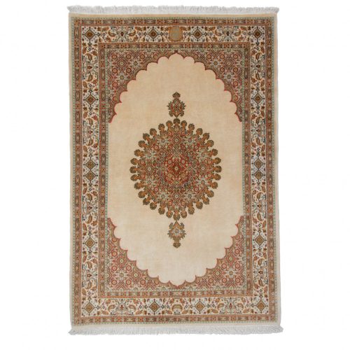 Perzsa Moud szőnyeg 152x101 kézi perzsa szőnyeg mud